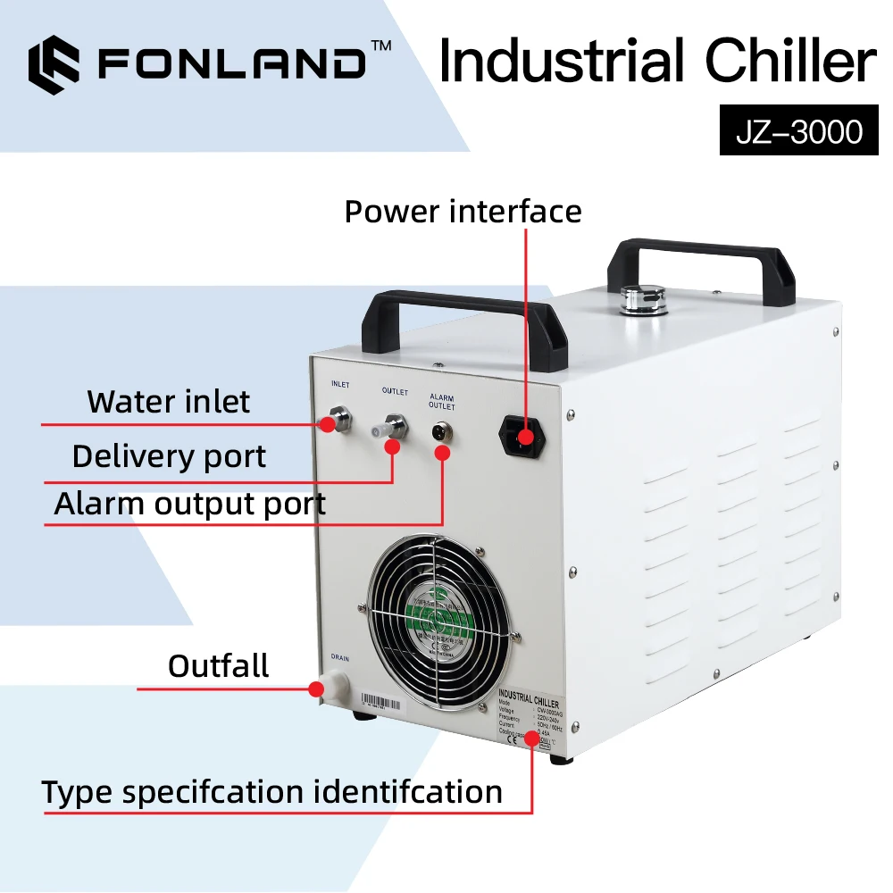 Промышленный водяной охладител – обзор и цена Laser Industrial Chiller