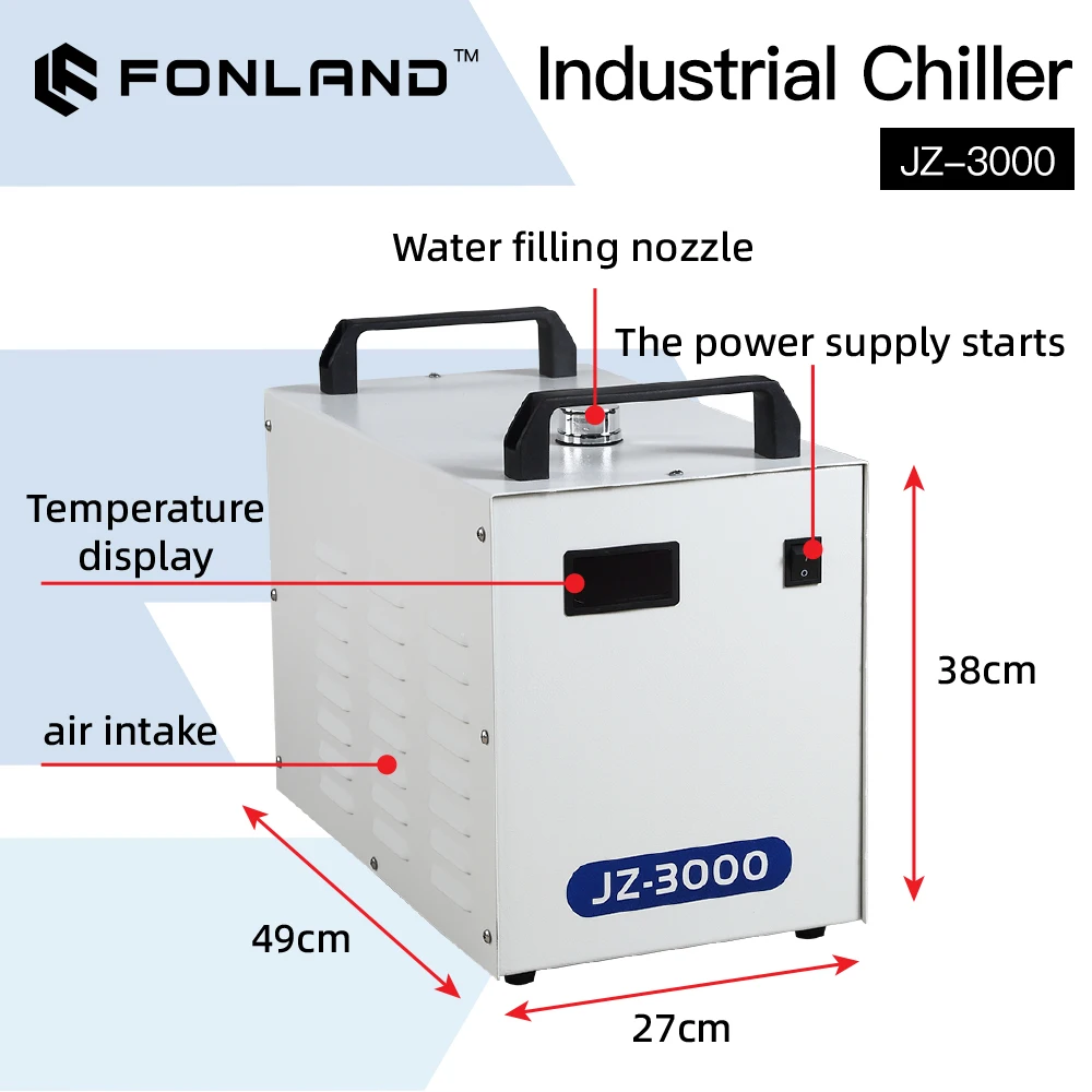 Промышленный водяной охладител – обзор и цена Laser Industrial Chiller